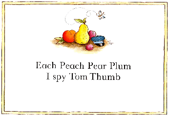 英语绘本each peach pear plum.pdf,第3页预览