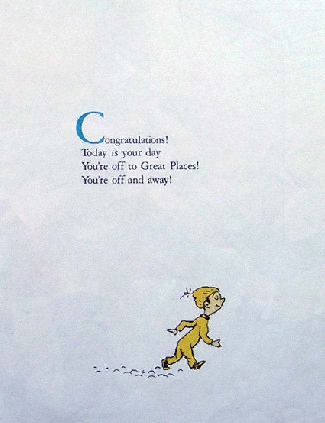 英语启蒙绘本阅读32 Oh the Places You Will Go.pdf，第1页预览