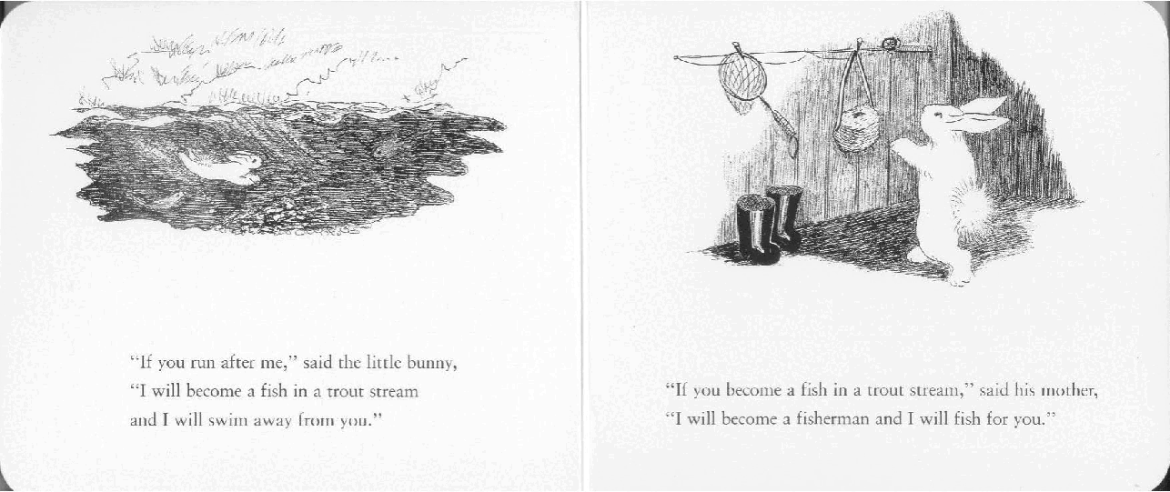 英语绘本The Runaway Bunny by Margaret Wise.pdf,第3页预览