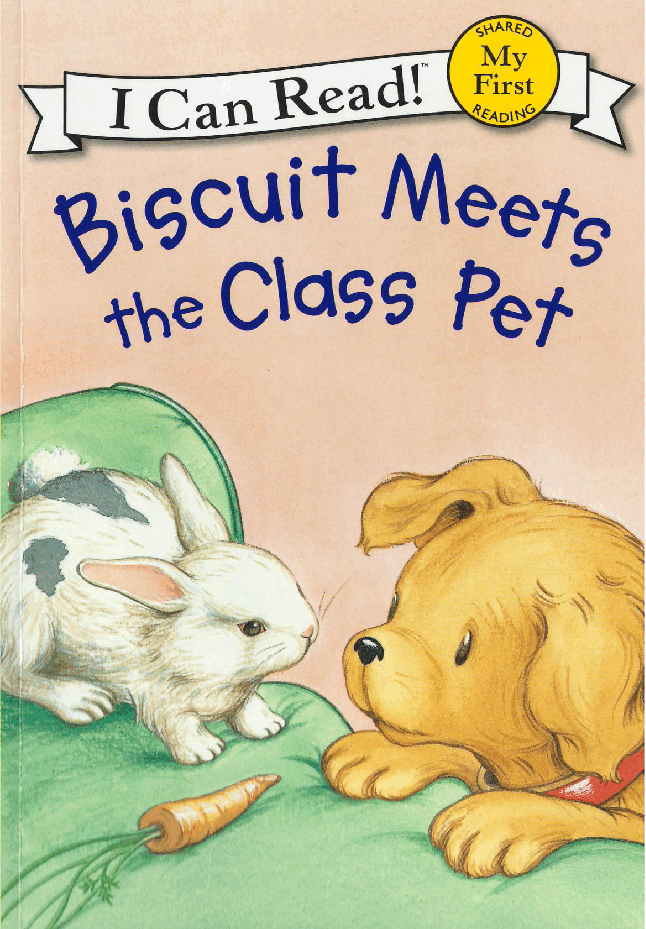早教英语绘本Biscuit Meets the Class Pet.pdf，第1页预览