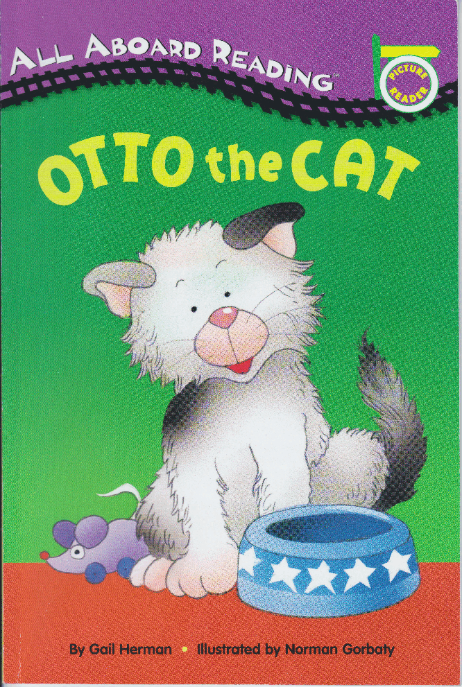早教英语绘本Otto_the_Cat(高清打印版).pdf,第1页预览
