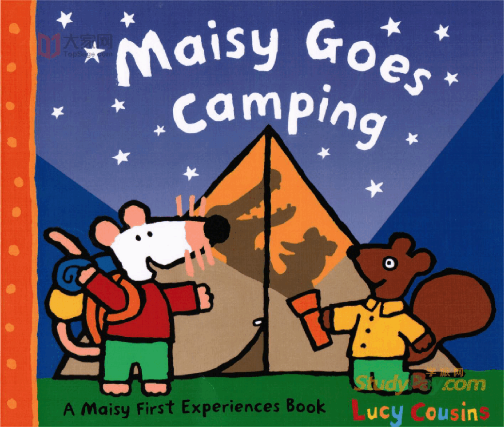 英语绘本Maisy_Goes_Camping.pdf,第1页预览