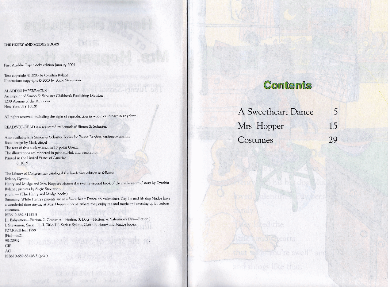 早教英语绘本22 Henry and Mudge and Mrs. Hopper's House (February 2003).pdf,第3页预览