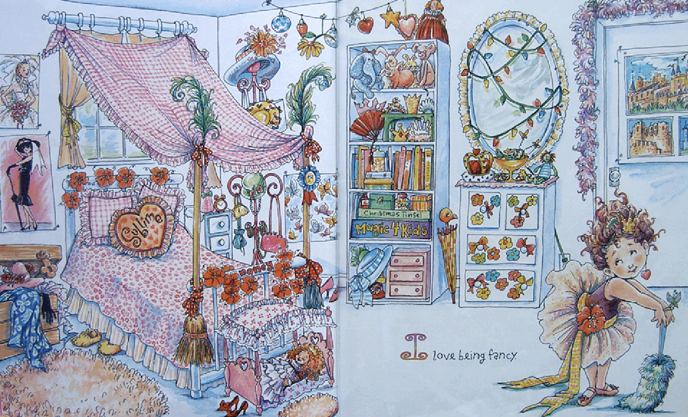 英语启蒙绘本阅读26 fancy nancy.pdf,第3页预览