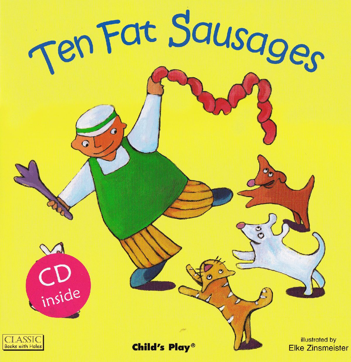 英语绘本ten fat sausages.pdf，第1页预览