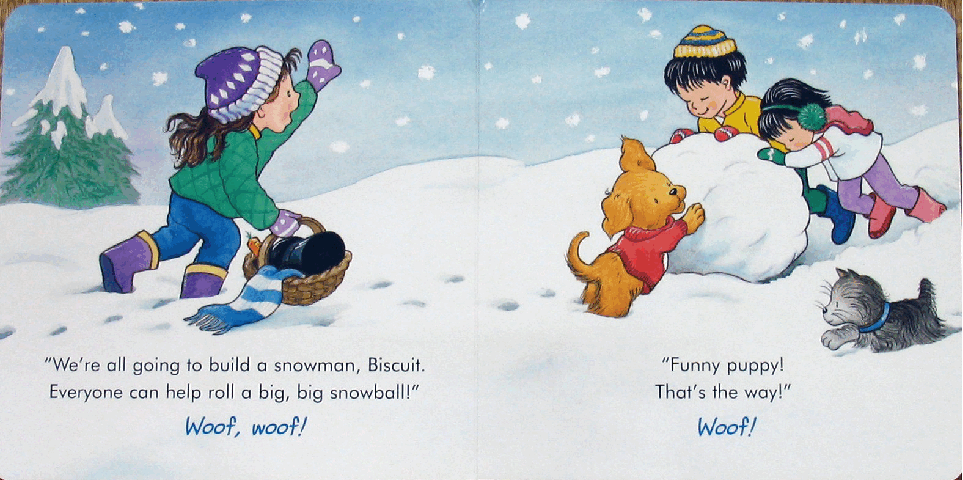 早教英语绘本Biscuit's Snowy Day.pdf,第4页预览