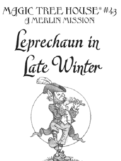 第6阶段早教英语43, Leprechaun in Late Winter.pdf,第2页预览