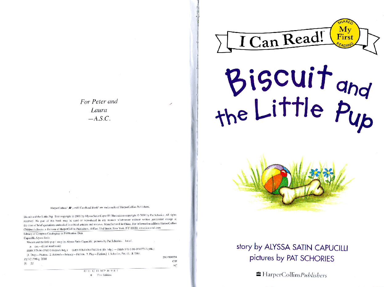 早教英语绘本Biscuit and the Little Pup.pdf,第3页预览