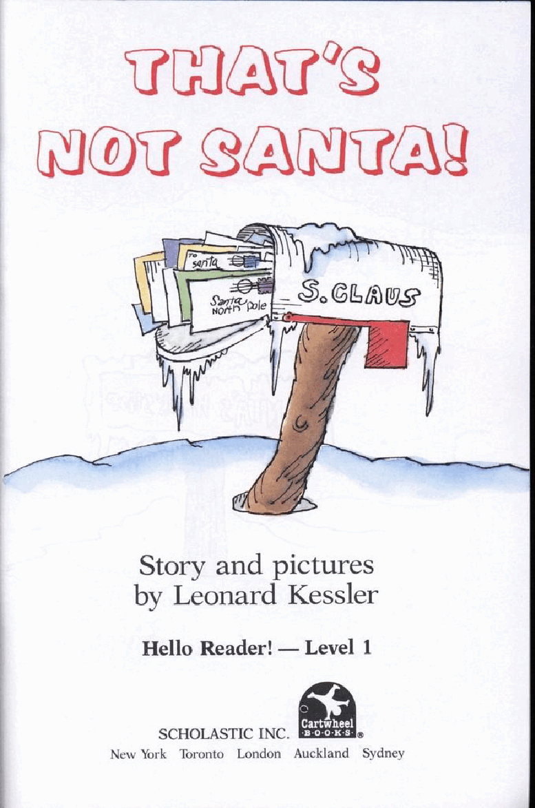 英文绘本创意教学That is Not Santa.pdf,第4页预览