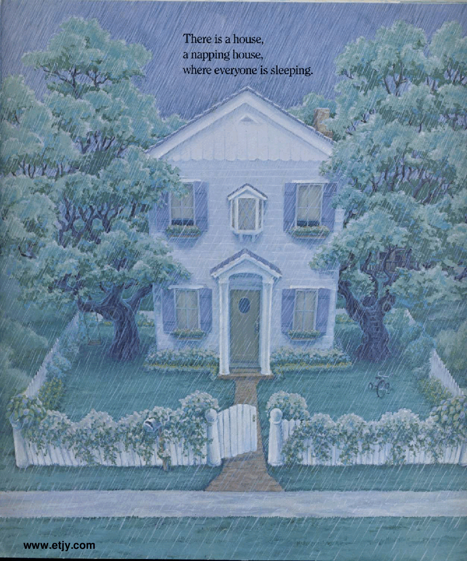英语启蒙绘本阅读66 The_Napping_House_plus_mp3.pdf,第2页预览