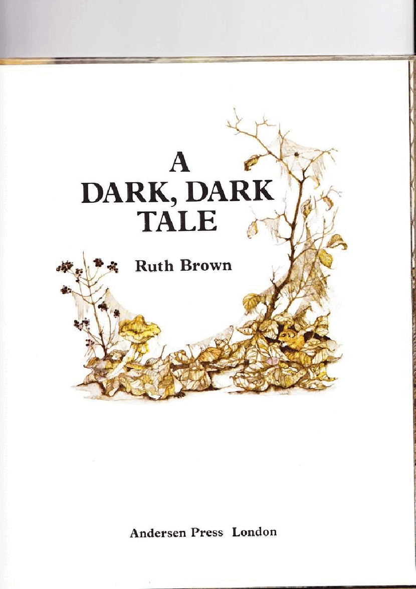 英文绘本创意教学A Dark Dark Tale.pdf，第1页预览