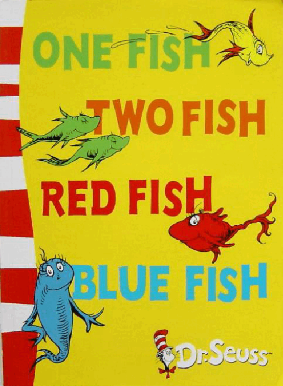 英语绘本9 OneFish.TwoFish.RedFish.BlueFish.pdf，第1页预览