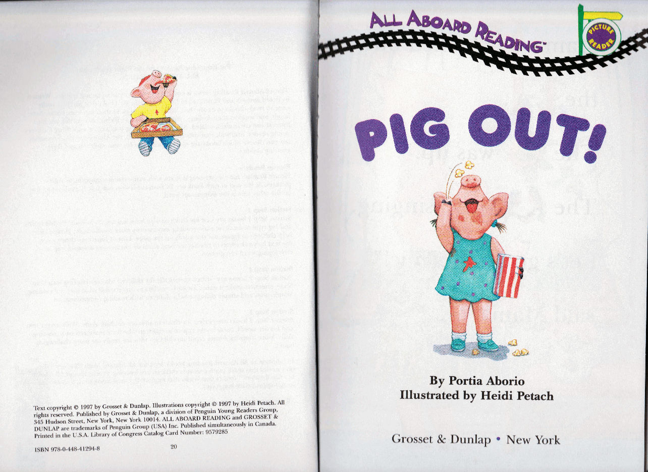 早教英语绘本Pig_Out(高清打印版).pdf,第2页预览