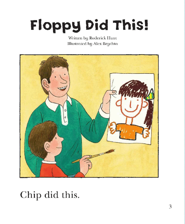 英语绘本牛津阅读Floppy_Did_This.pdf,第3页预览