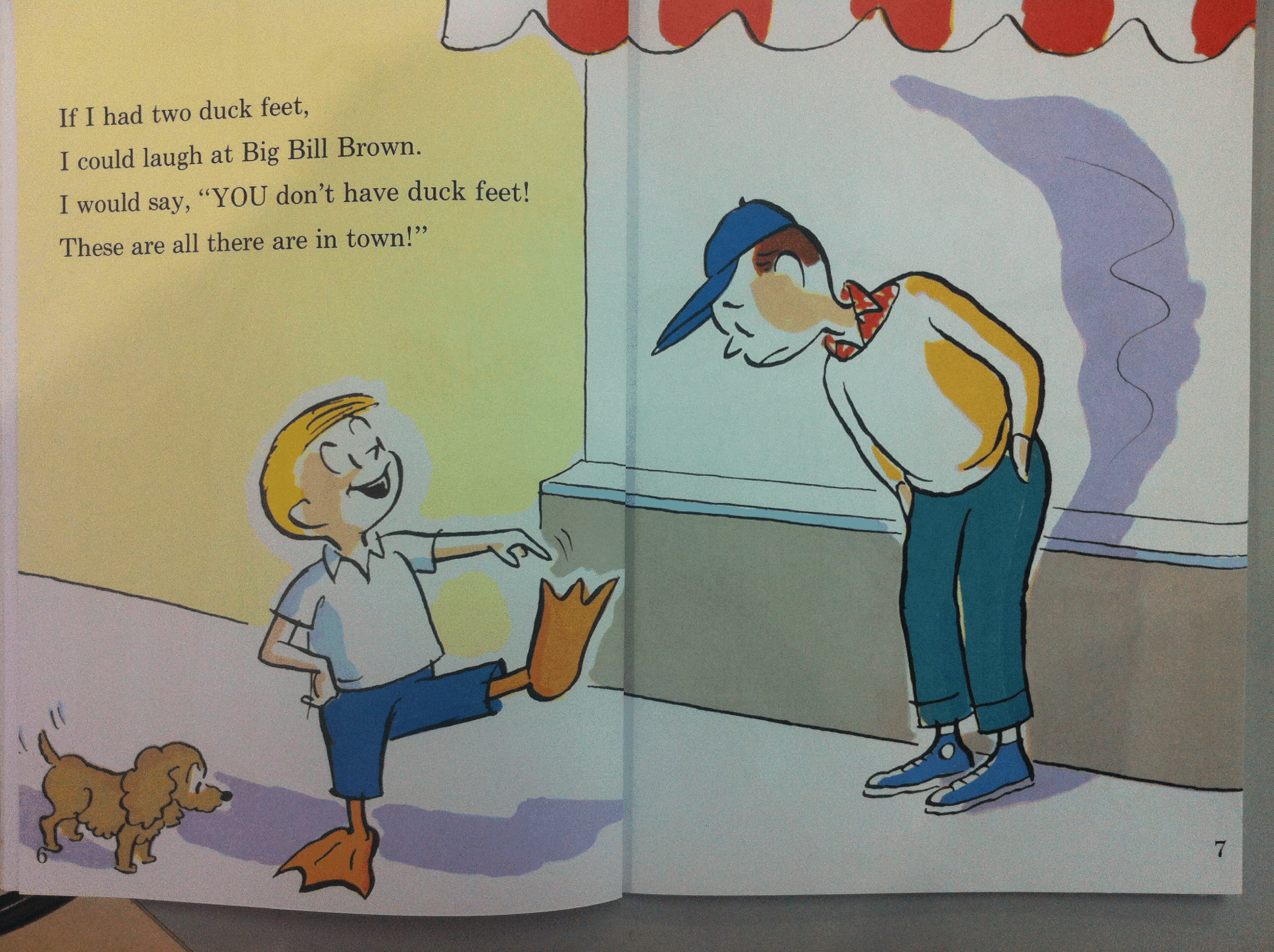 英语绘本29 I Wish That I Had Duck Feet.pdf,第4页预览
