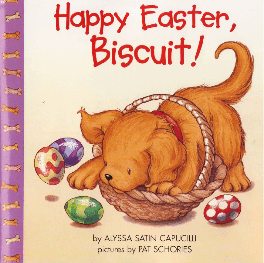 早教英语绘本Happy Easter,Biscuit!.pdf,第1页预览