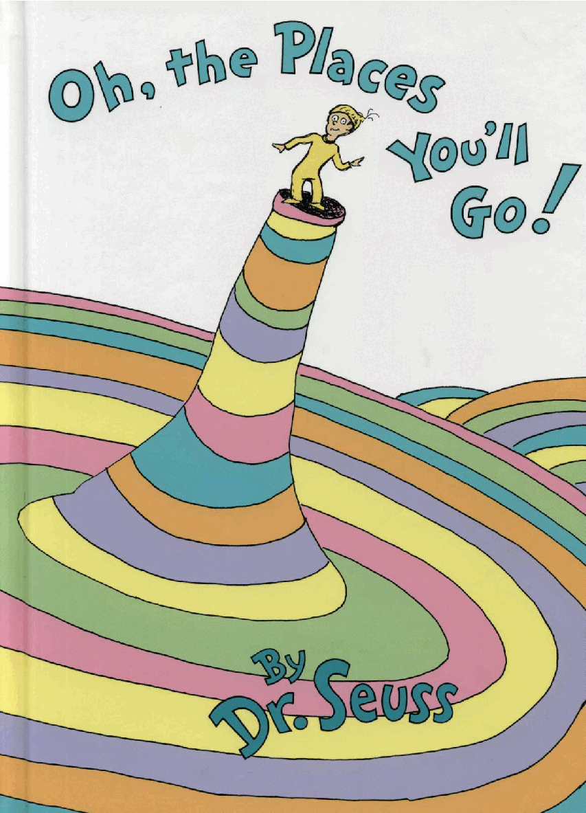 英语绘本1990 - Oh, The Places You'll Go - Dr. Seuss.pdf,第1页预览
