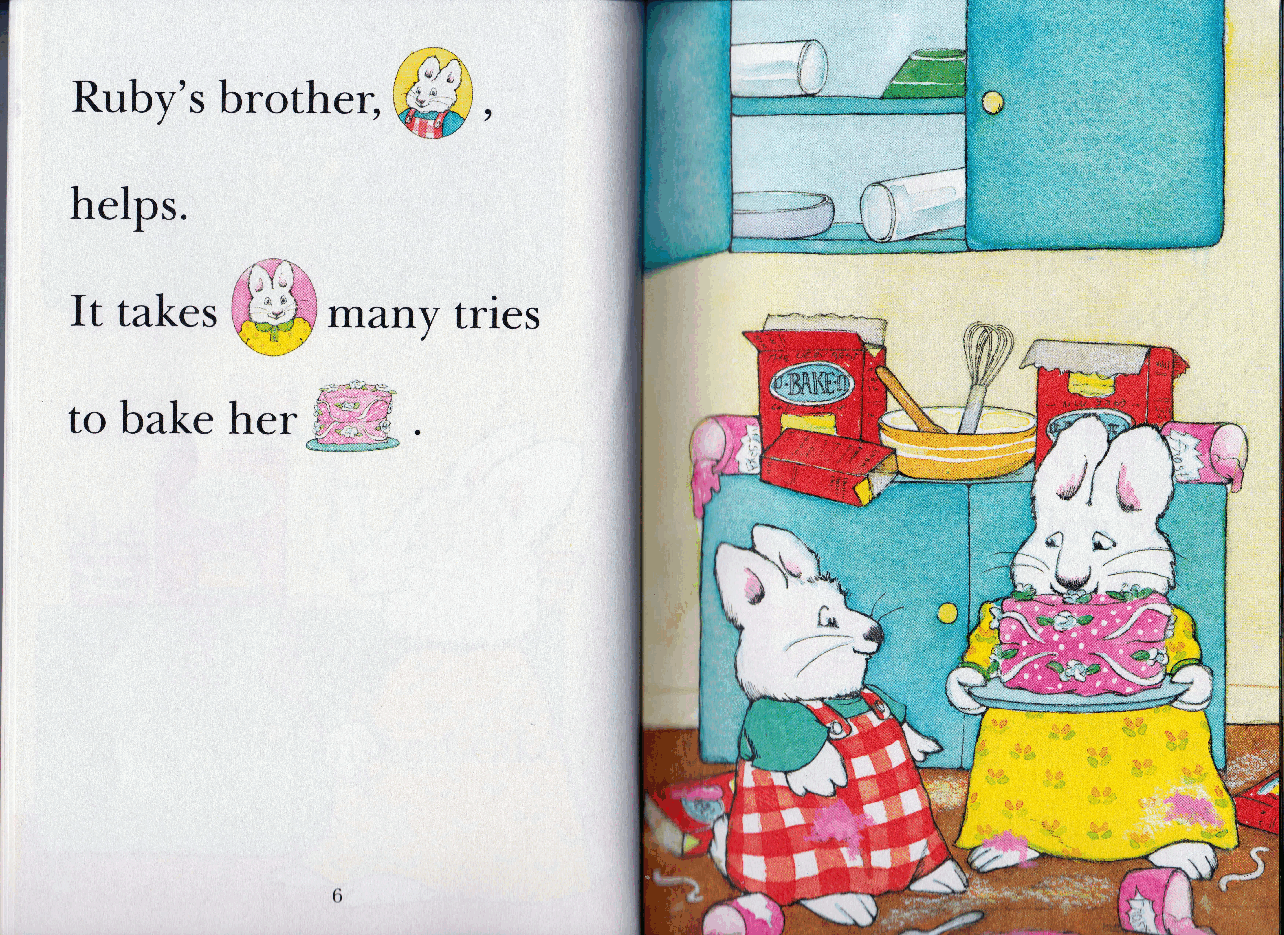 早教英语绘本Max_and_Ruby_Show-and-Tell(清晰打印版).pdf，第4页预览