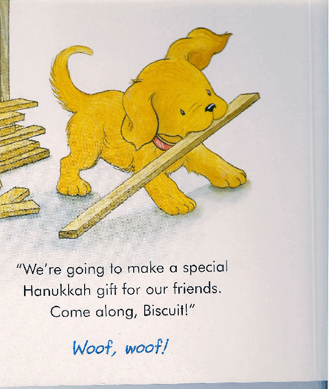早教英语绘本Biscuit's Hanukkah.pdf,第4页预览