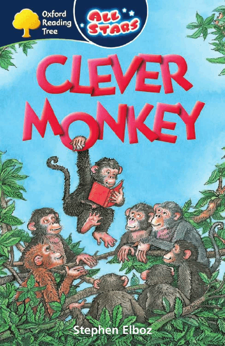 英语绘本牛津阅读Clever Monkey.pdf，第1页预览