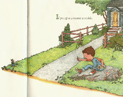 英语绘本If You Give a Mouse a Cookie.pdf,第4页预览