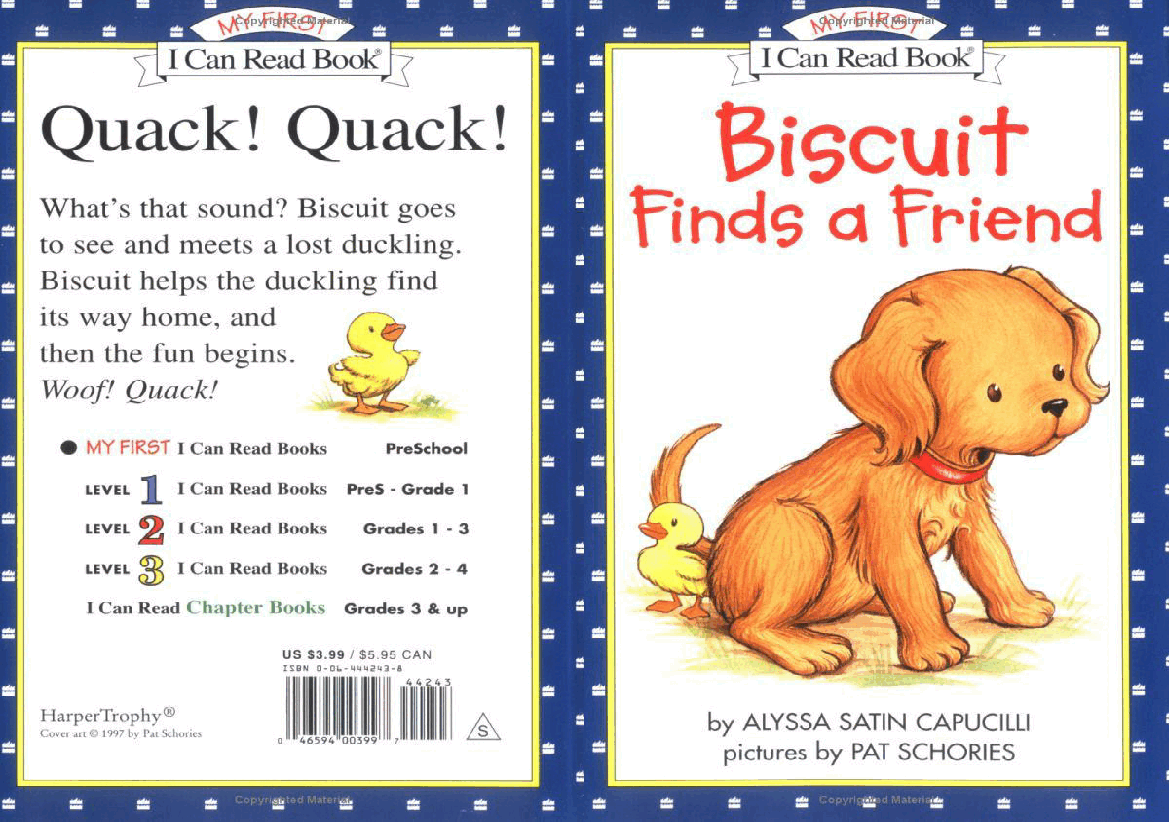 早教英语绘本Biscuit Finds a Friend.pdf，第1页预览