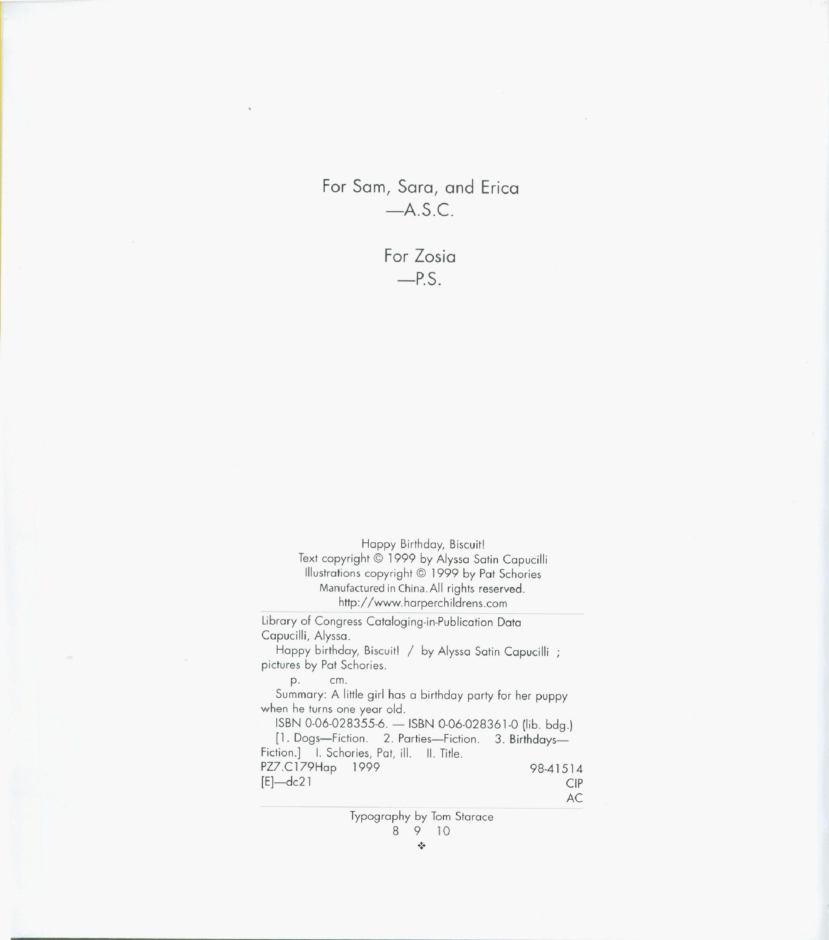 早教英语绘本Happy Birthday Biscuit.pdf,第4页预览