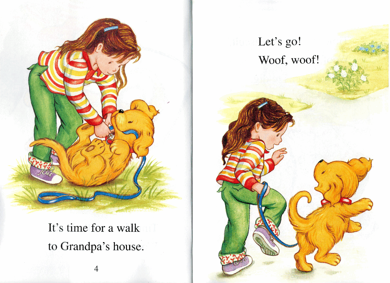 早教英语绘本Biscuit Takes a Walk.pdf,第4页预览