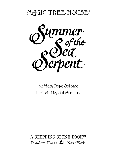 第6阶段早教英语31, Summer of the Sea Serpent.pdf,第2页预览