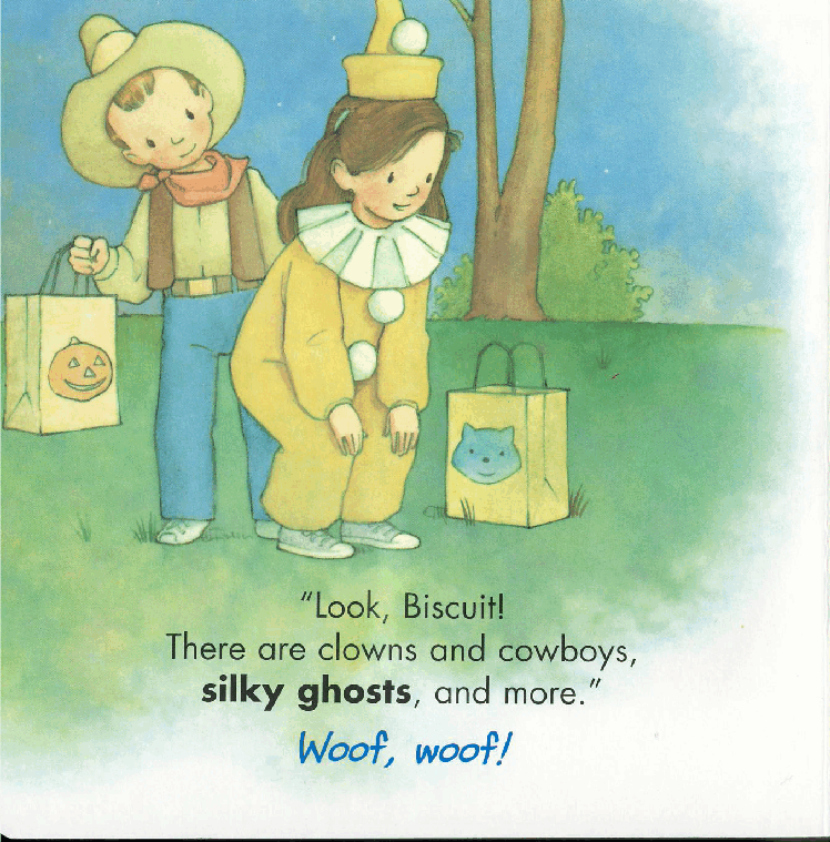 早教英语绘本Biscuit's Pet & Play Halloween.pdf，第4页预览