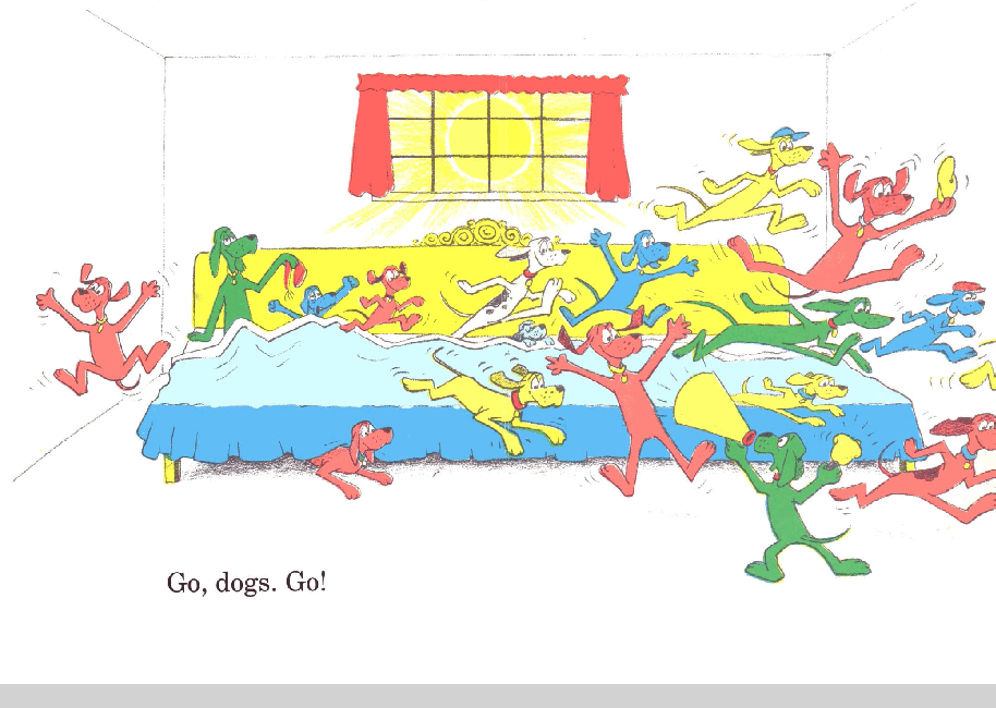 英语启蒙绘本阅读22 Go Dog Go.pdf,第3页预览
