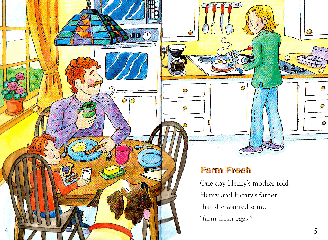 早教英语绘本23 Henry and Mudge and the Wild Goose Chase (October 2003).pdf,第4页预览