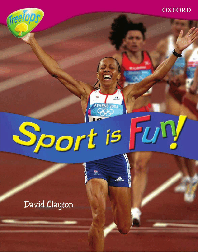 英语绘本牛津阅读Sport is Fun.pdf，第1页预览