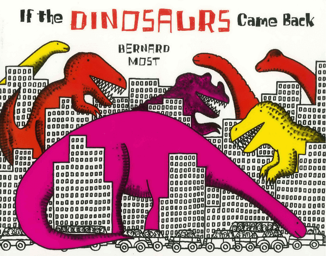 英语绘本If the Dinosaurs came back.pdf,第1页预览
