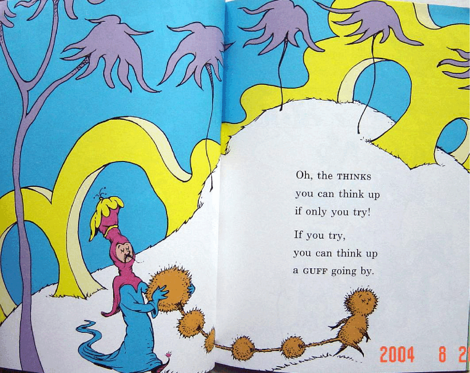 英语绘本12 Oh,The Thinks You Can Think!.pdf,第4页预览