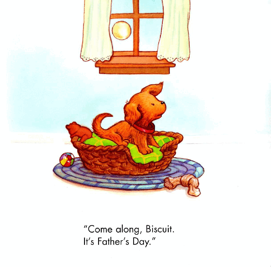 早教英语绘本Biscuit Loves Father's Day.pdf，第4页预览