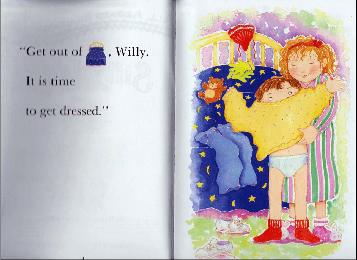 早教英语绘本Silly_Willy.pdf，第3页预览