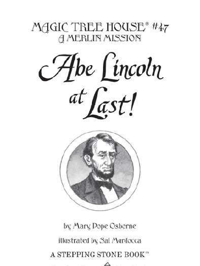 第6阶段早教英语47, Lincoln at Last!.pdf,第2页预览