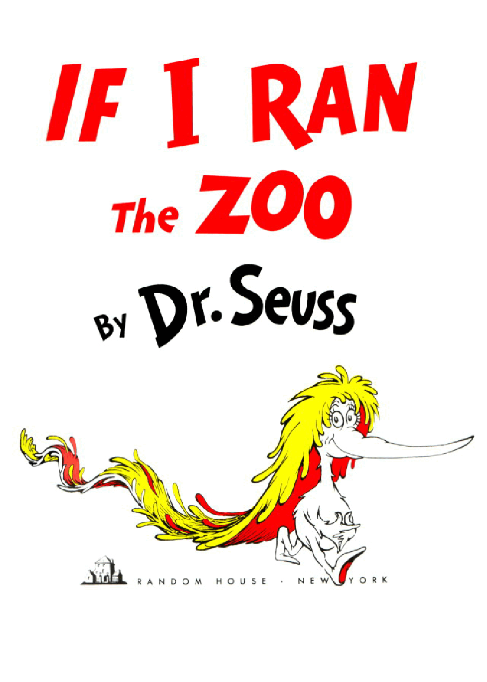 英语绘本22 Dr. Seuss - If I Ran the Zoo.pdf,第3页预览