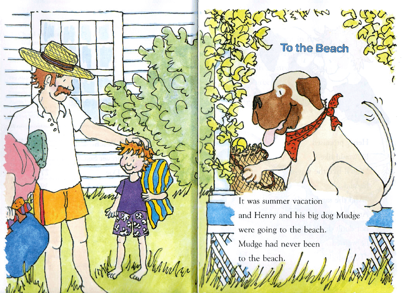 早教英语绘本06 Henry and Mudge and the Forever Sea (1989).pdf，第4页预览