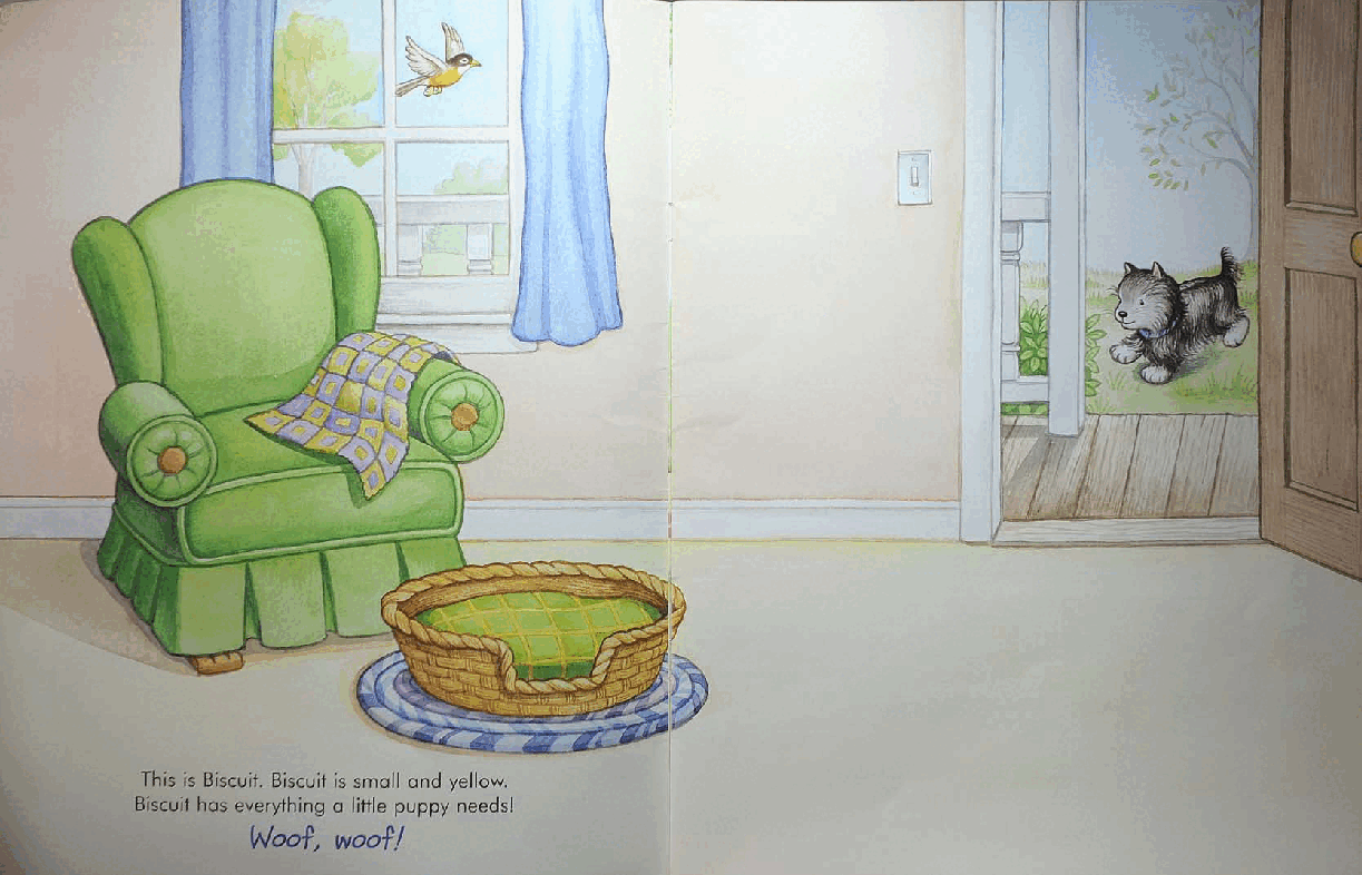 早教英语绘本Biscuit's Busy Day.pdf,第3页预览