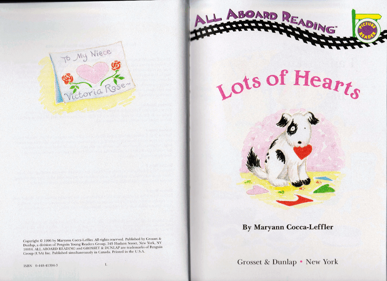 早教英语绘本Lots_of_Hearts(高清打印版).pdf,第2页预览
