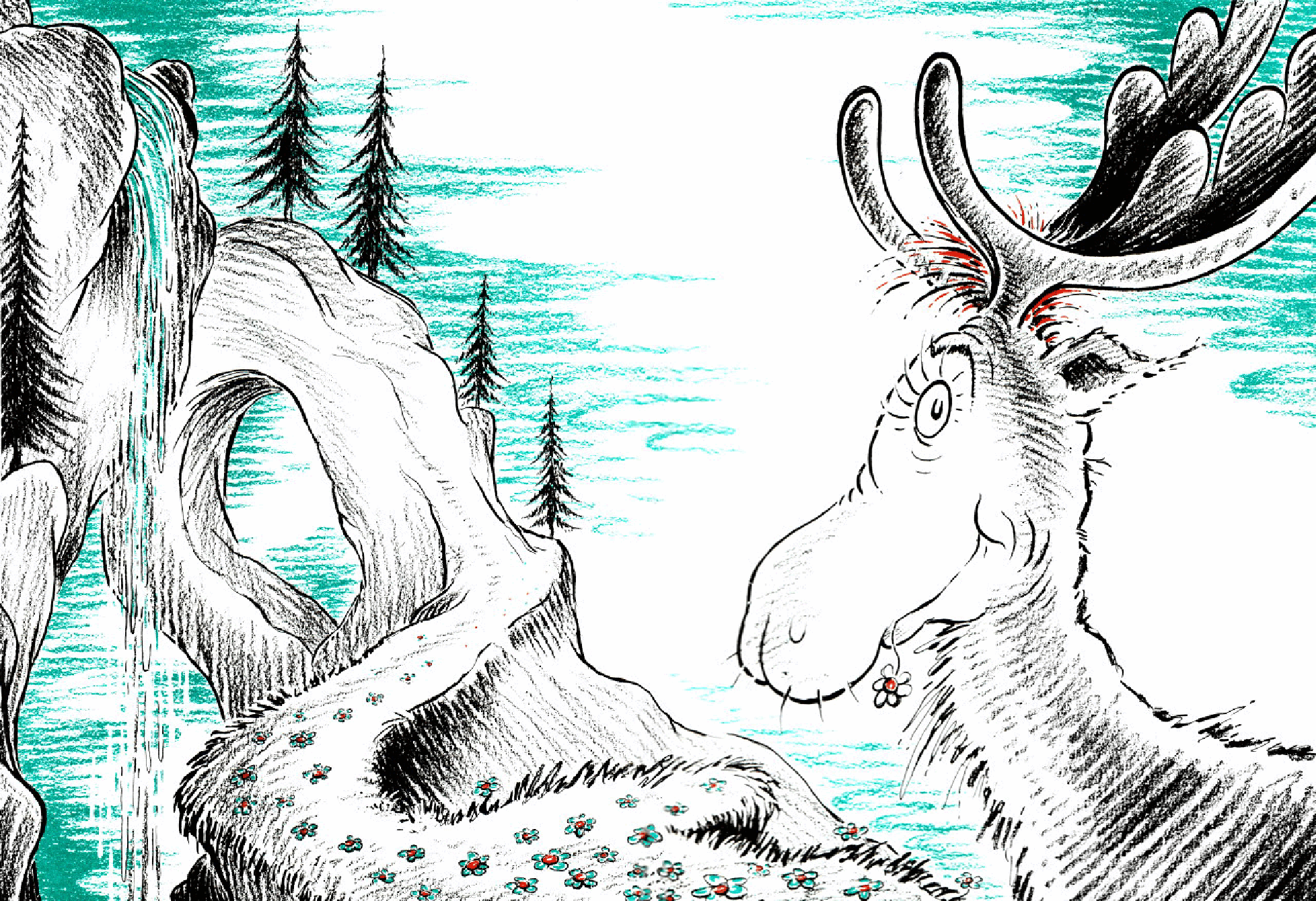 英语绘本24 Thidwick the Big-Hearted Mooses.pdf,第2页预览