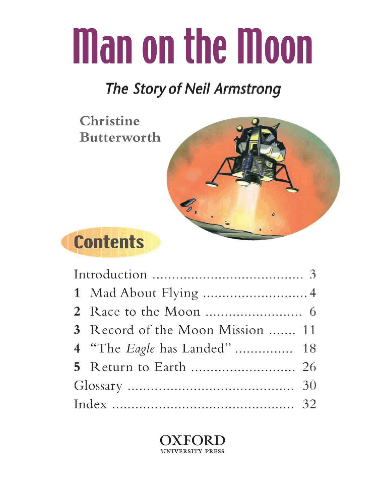 英语绘本牛津阅读Man on the Moon.pdf,第2页预览