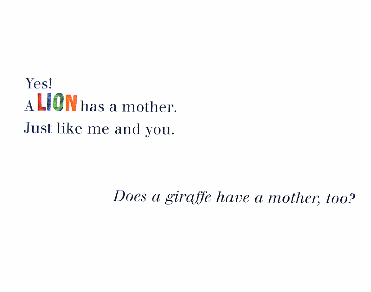 英语绘本Does a Kangaroo Have A Mother, Too.pdf，第4页预览