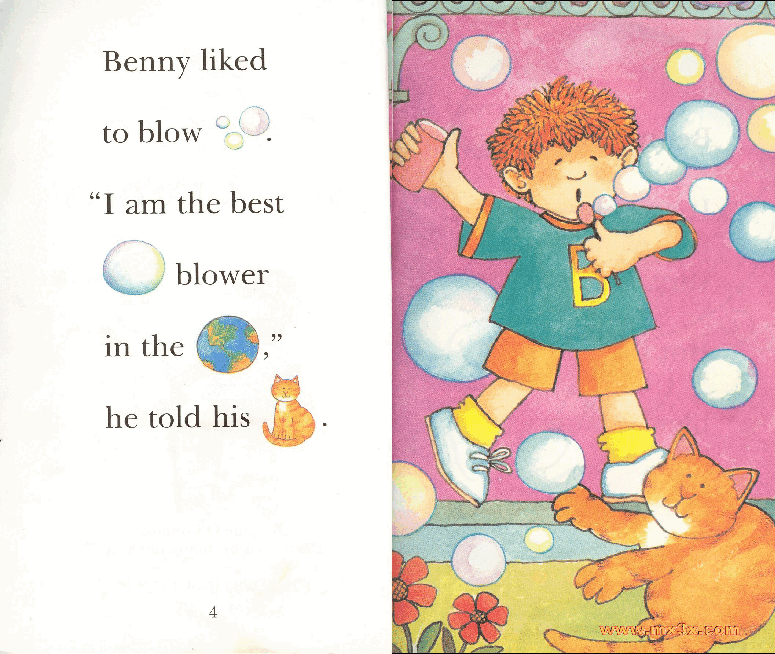 早教英语绘本Benny's Big Bubble.pdf,第2页预览
