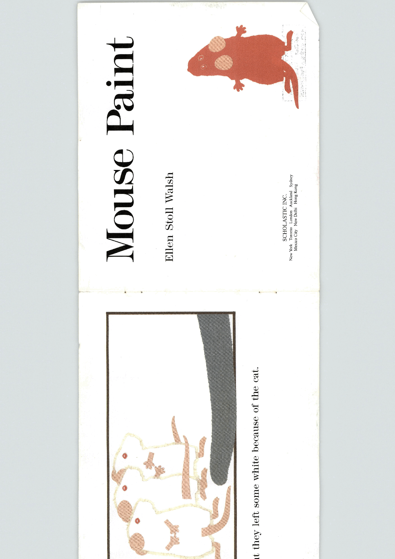 英语绘本mouse paint 三只老鼠爱涂色.pdf,第3页预览