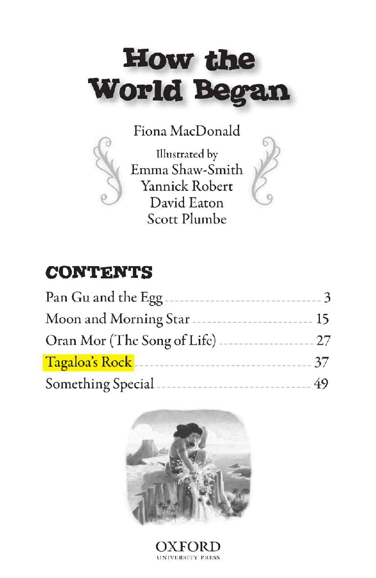 英语绘本牛津阅读How the World Began.pdf,第3页预览