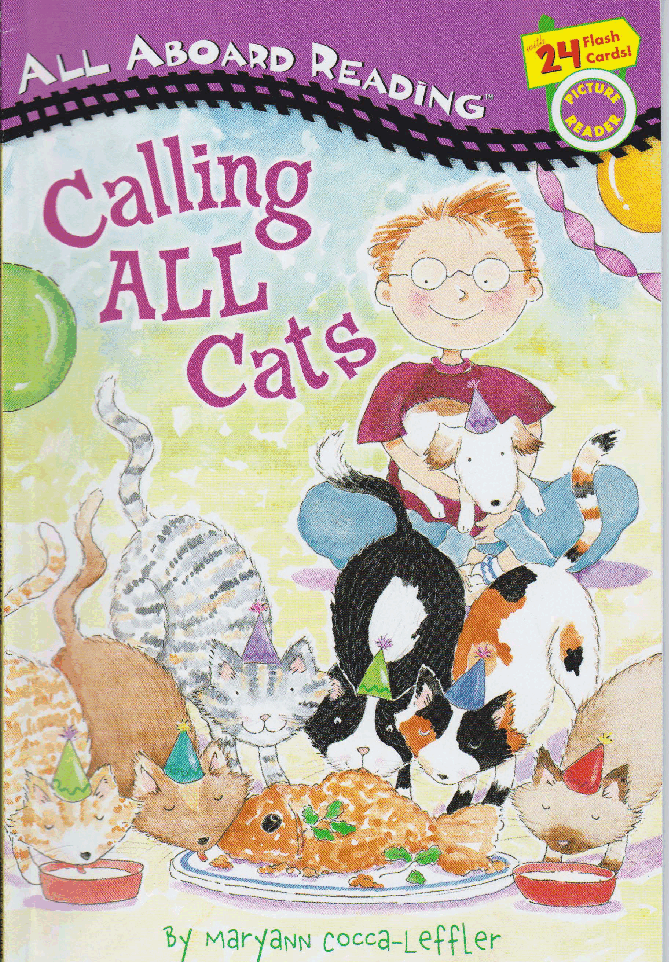 早教英语绘本Calling_All_Cats(高清晰打印版).pdf,第1页预览