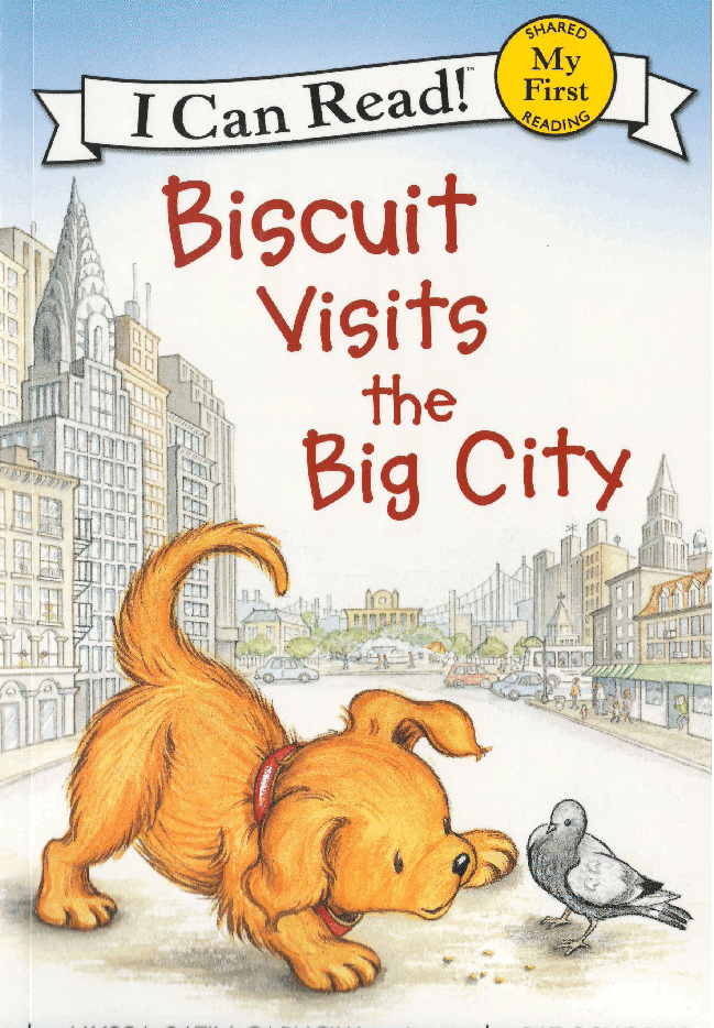 早教英语绘本Biscuit Visits the Big City.pdf，第1页预览